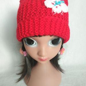 Hand Knitted Kid Cartoon Hats 