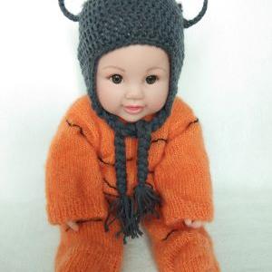 Hand Knitted Kid Cartoon Hats  