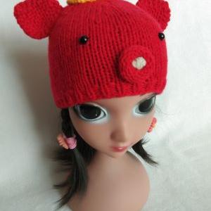 Hand Knitting Animal Hats 