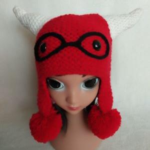 Hand Knitted Kid Cartoon Hats 