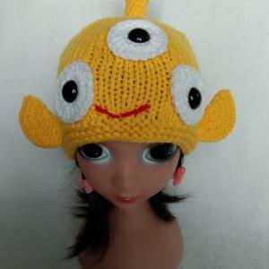 Hand Knitted Kid Cartoon Hats 