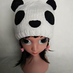 Hand Knitted Panda Hats 