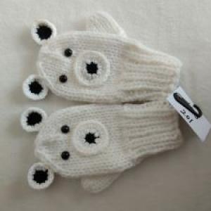 Hand knitting Gloves