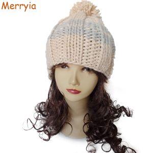 Hand Knitted Women Winter Hat