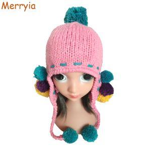 Children Winter Ear Flap Hats