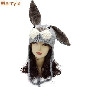 Merryia Newborn Baby Bear Hat 