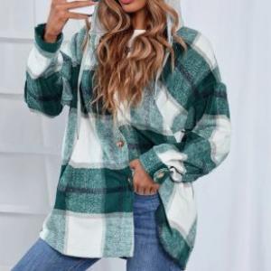 Flannel Hoodie  