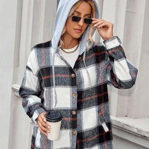 Flannel Hoodie   